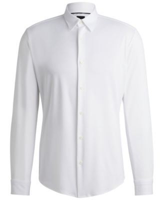 Men's Slim-Fit Performance-Stretch Shirt