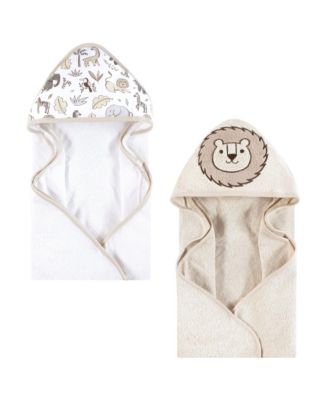 Animal Hooded Bath Towel Duo Cotton-Polyester Blend