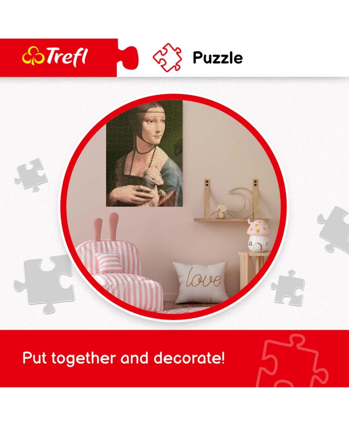 Trefl Red 1000 Piece Puzzle - Golden Gate Bridge, San Francisco, Usa