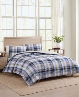 Waterbury Plaid Cotton 2-Pc. Duvet Cover Set, Twin