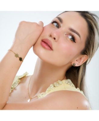 GoldenPaw Paw Print Stud Earrings for Pet Lovers