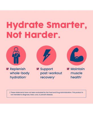 Native Hydrate Stick Packs, Sugar Free Electrolytes Powder with BCAAs, Mixed Berry Hydration, Keto & Paleo Friendly, 30 Servings