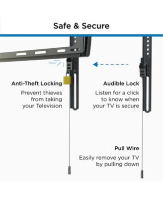Premium Fixed TV Wall Mount for 37" to 110" TVs Up to 143lbs