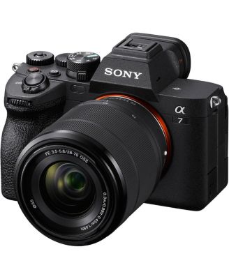 Sony Alpha a7 IV Full Frame Mirrorless Interchangeable Lens Digital 4K Camera with FE 28-70mm Lens - Bundle with 128GB SD Card, Backpack, Extra