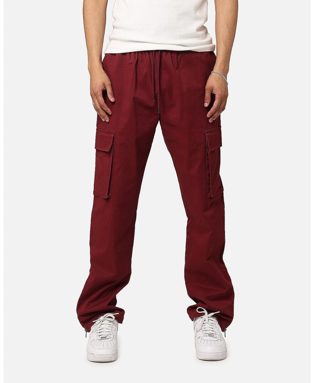 Men's Carl Cargo Pants - Maroon