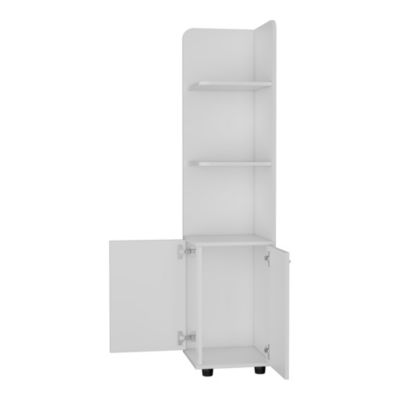 Accent Cabinet with Four Shelves – Stylish and Functional Storage