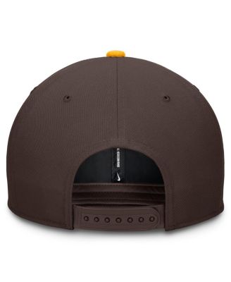 Men's Brown/Gold San Diego Padres Pro Performance Snapback Hat