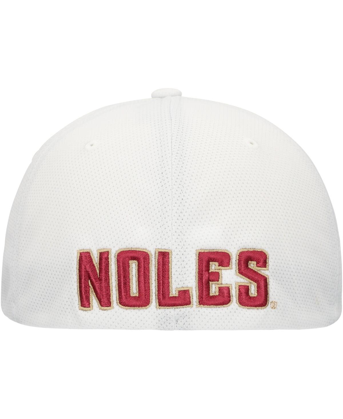Top Of The World Men's White Florida State Seminoles Reflex Performance Flex Hat In White