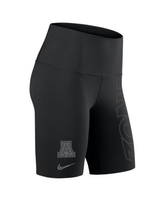 Women's Black Arizona Wildcats Zenvy Performance Bike Shorts