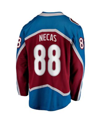Men's Martin Necas Burgundy Colorado Avalanche Breakaway Player Jersey