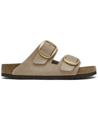 Women's Arizona Big Buckle Oiled Leather Sandals from Finish Line