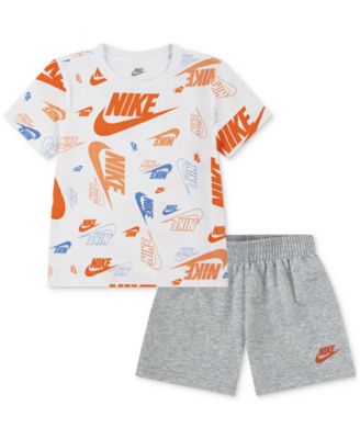 Nike - Toddler Printed T-Shirt & Lightweight French Terry Shorts, 2 Piece Set