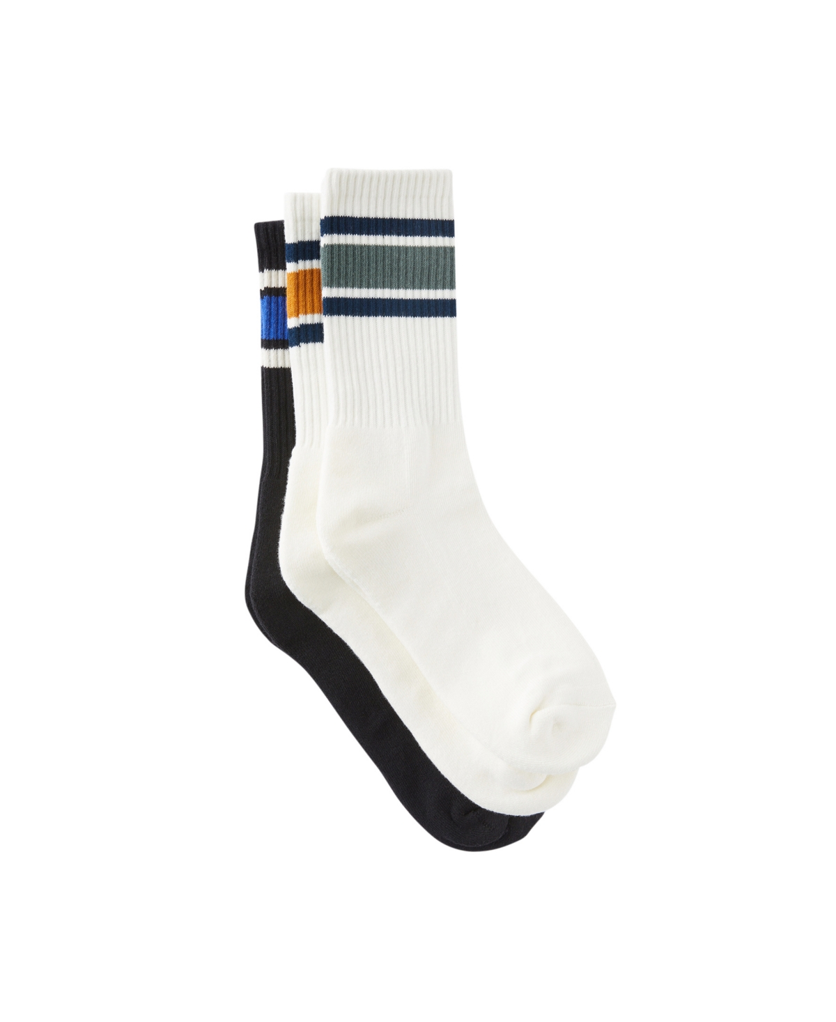 COTTON ON MEN'S 3-PACK ESSENTIAL SOCKS 