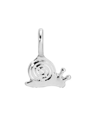 Charm Garden - SILVER - Snail Charm