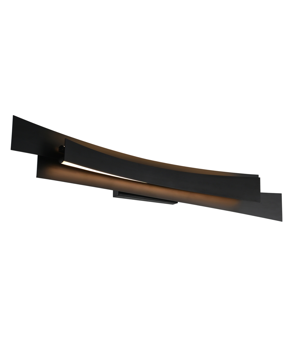 Shop Cwi Lighting 5.20" Metal Candora Integrated Led Vanity Light In Black