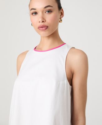 Women's Alexis Cotton Poplin Shift Dress