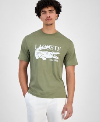 Men's Classic-Fit Logo Crocodile Graphic T-Shirt