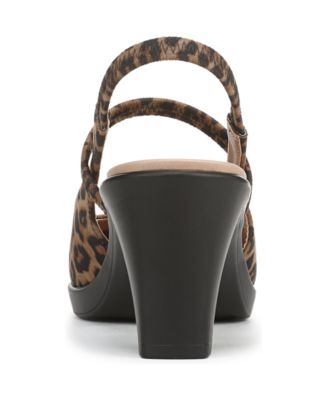 Women's Evoke Block Heel Slingback Pumps