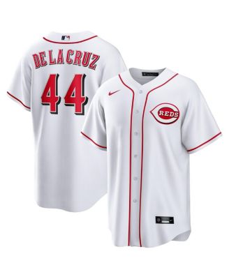 Nike - Men's Elly De La Cruz White Cincinnati Reds Home Replica Jersey