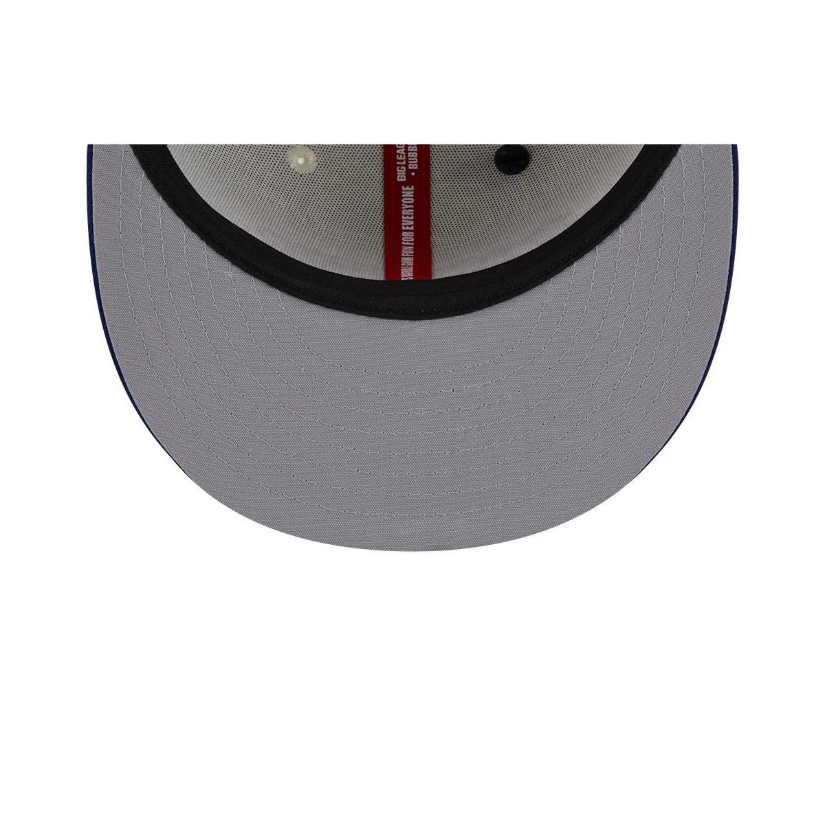 NEW ERA MEN'S WHITE TORONTO BLUE JAYS BIG LEAGUE CHEW ORIGINAL 59FIFTY FITTED HAT 