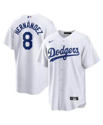 Nike - Men's Enrique Hernandez White Los Angeles Dodgers Home Replica Jersey