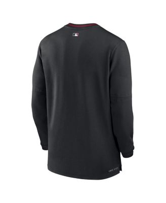 Men's Black Arizona Diamondbacks Authentic Collection Performance Half-Zip Top
