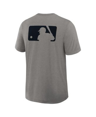 Men's Heather Charcoal Arizona Diamondbacks Authentic Collection Early Work Tri-Blend Performance T-Shirt