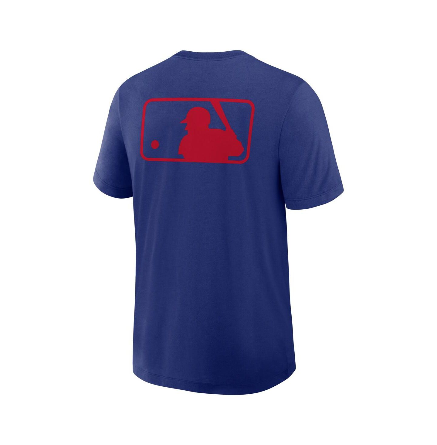 Мужская футболка Nike Royal Texas Rangers Authentic Collection Early Work Tri-Blend Performance — фото 3