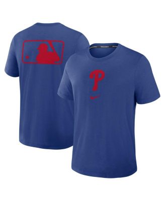 Nike - Men's Royal Philadelphia Phillies Authentic Collection Early Work Tri-Blend Performance T-Shirt