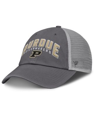 Fanatics - Men's Charcoal Purdue Boilermakers Ionic Trucker Adjustable Hat