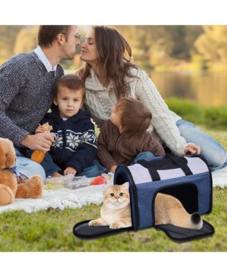 Sport Airline Pet Carrier: 16" - Dark Blue