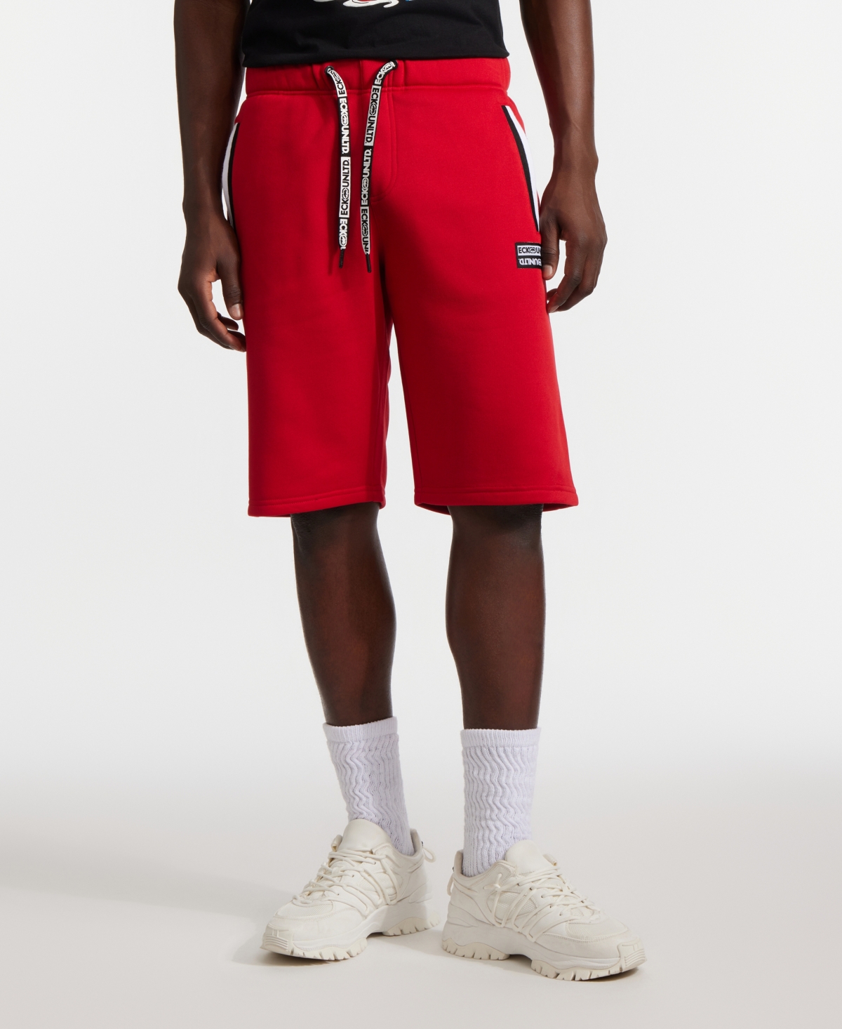 Men's Dynamic Fleece Shorts - True red marled