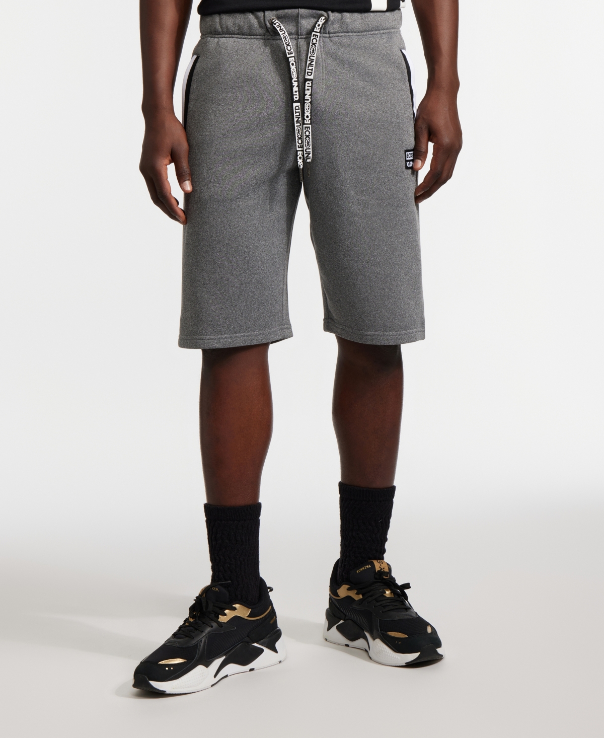 Men's Dynamic Fleece Shorts - True red marled