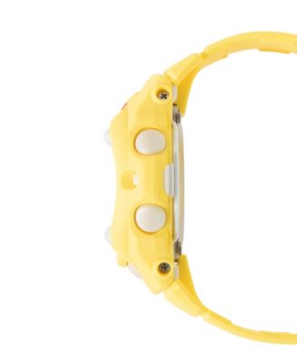 G-Shock Women's Japanese Quartz Yellow Resin Watch, 42.6mm