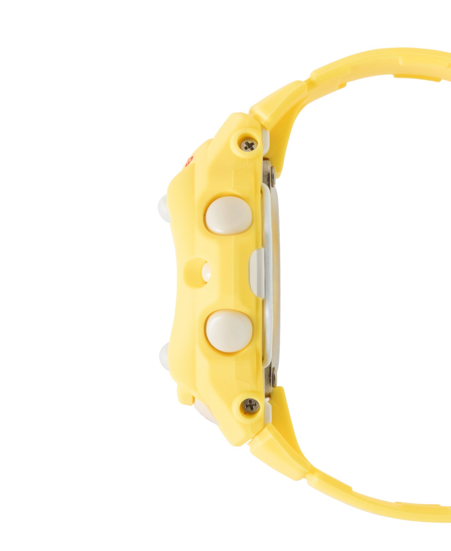 Женские часы G-Shock Japanese Quartz Yellow Resin Watch, 42.6mm — фото 2