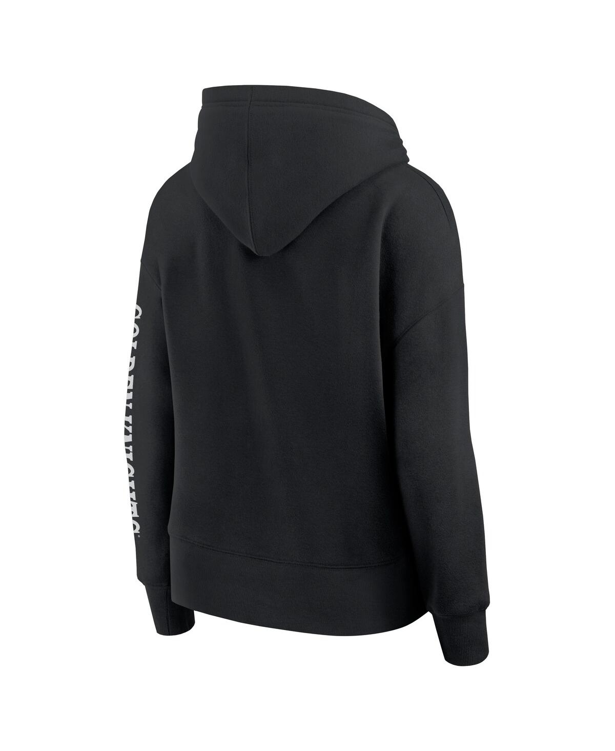 Fanatics Women's Black Vegas Golden Knights Elements Next Pullover Hoodie In Black