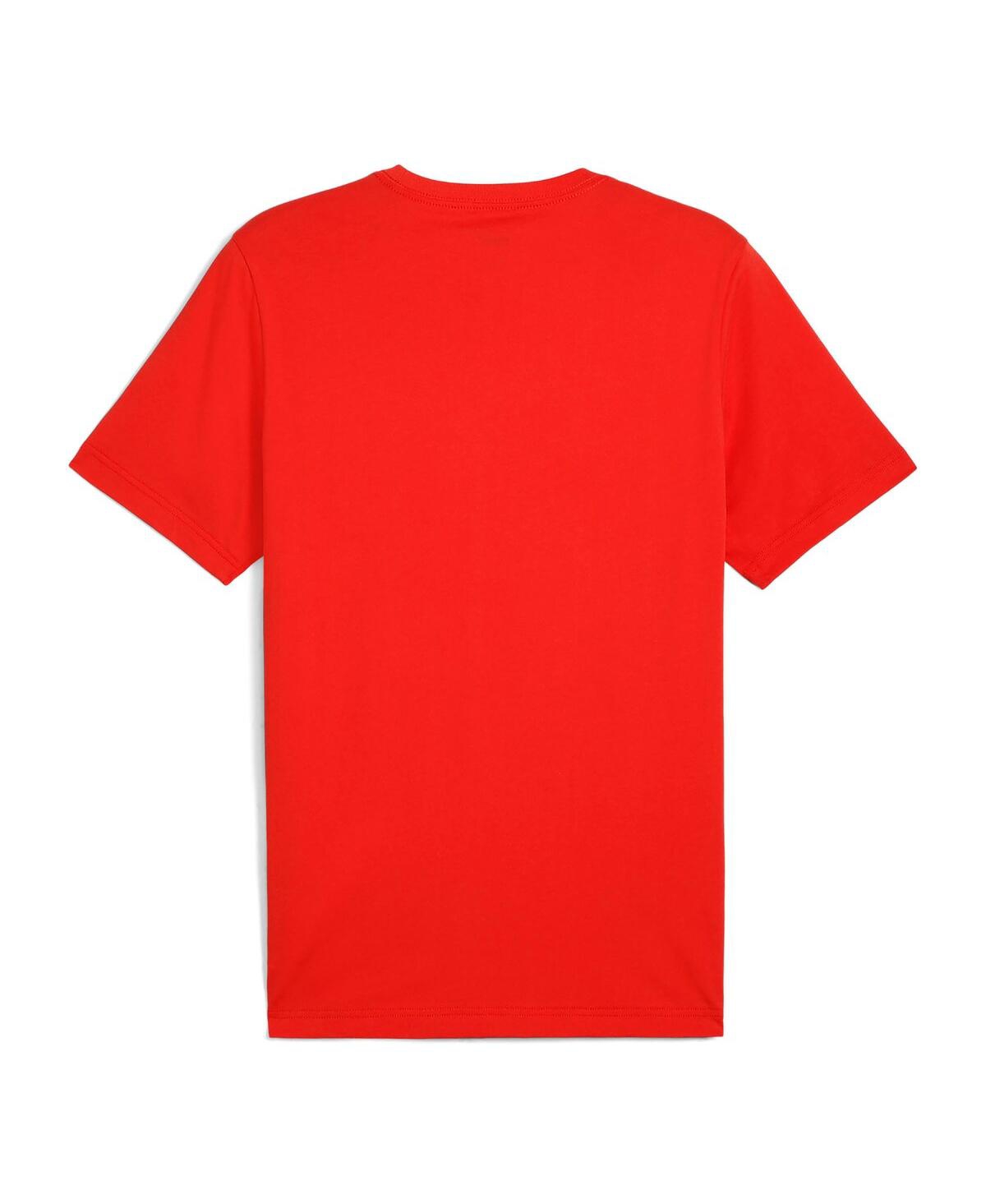 Puma Men's Red Portugal National Team Ftblless T-shirt In Red