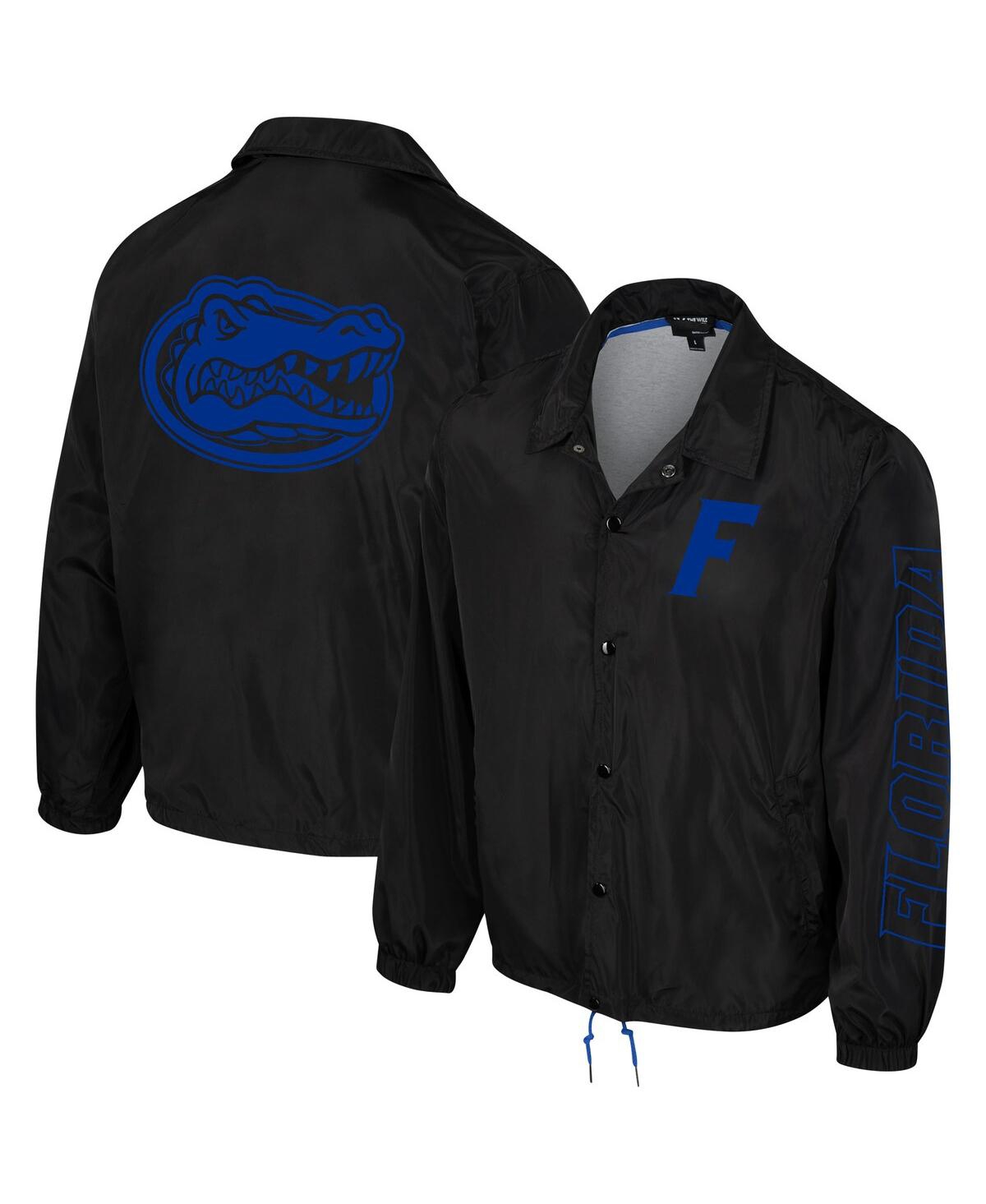 Men's and Women's Black Florida Gators Coaches Full-Snap Jacket - Black