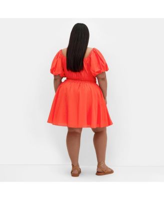 Women's Lillian Balloon Sleeve Dress