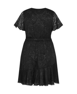 Plus Size Sweet Lace Dress