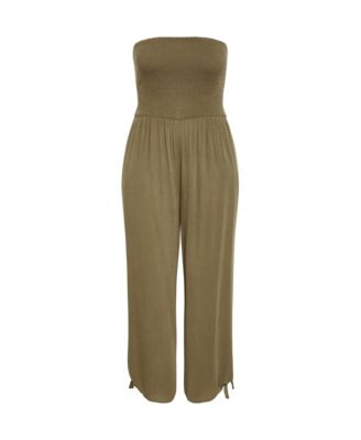 Women's Smocked Jumpsuit