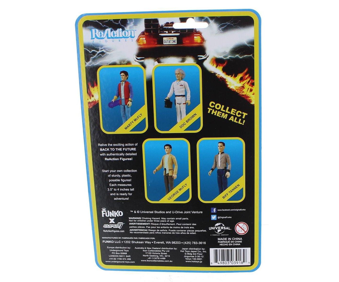 Детская фигурка Funko Back To The Future Biff Tannen ReAction Figure — фото 3