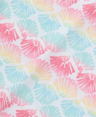 Girls Chlorine Resistant Rash Guard Bikini Swimsuit Set