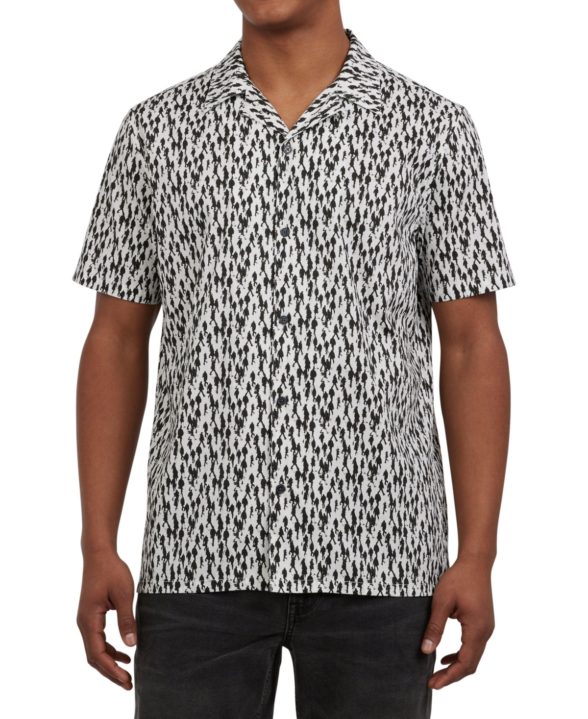 Men's Malcolm Camp Shirt - White