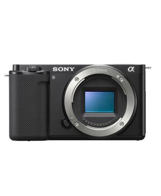 ZV-E10 Mirrorless Camera, Black Bundle with Corel PC Photo & Video Editing Software Suite, 32GB SD Card, Shoulder Bag