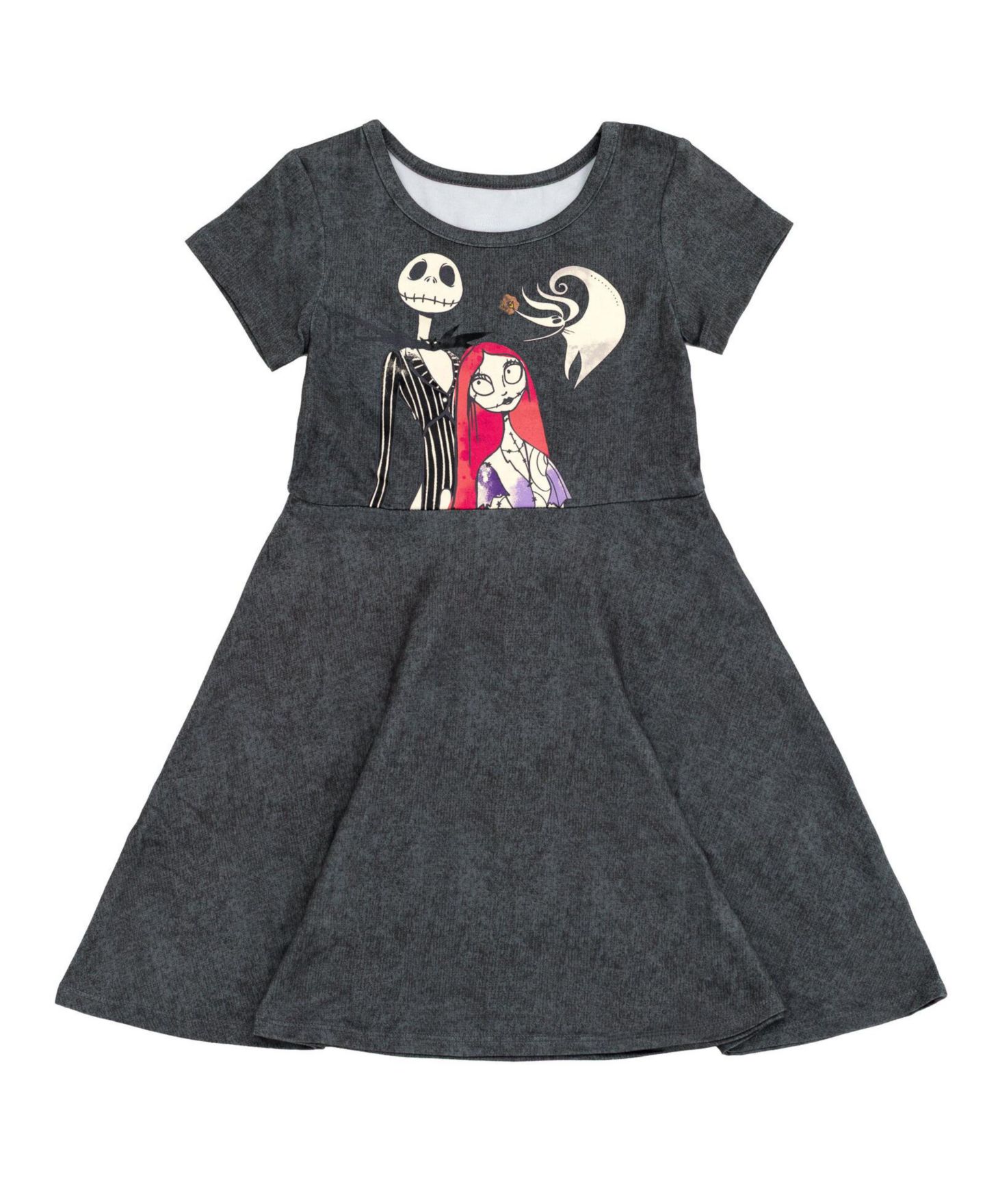Платья Nightmare Before Christmas 2-Pack Skater Dresses для девочек, цвет: Фиолетовый серый — фото 2
