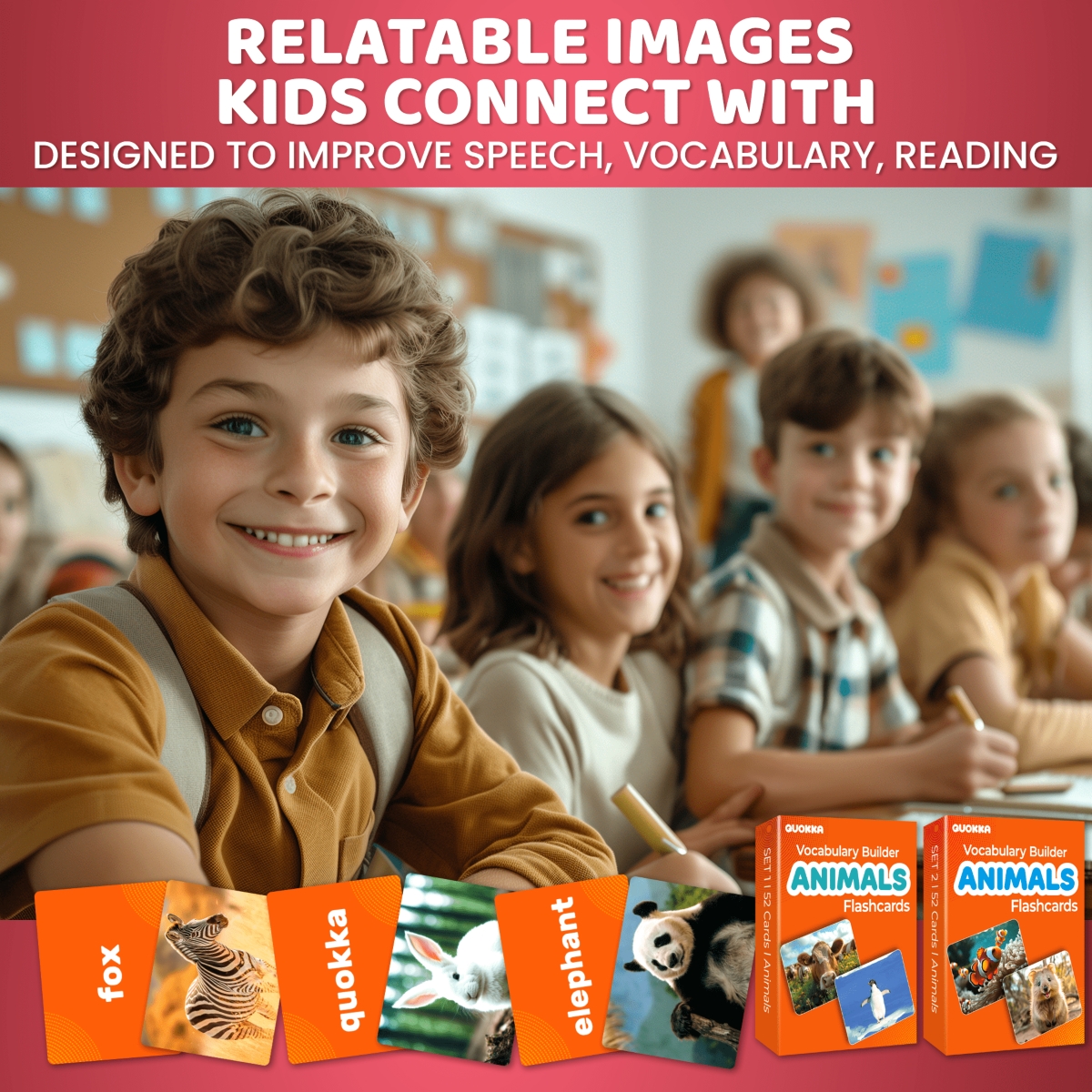 Quokka Flash Cards for Kids and Adults – Large Preschool Speech Therapy, Aba Esl Teaching, Early Childhood Education