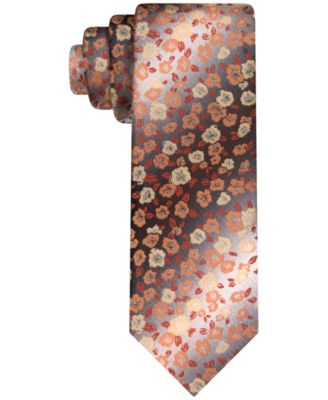 Men's Floral Shadow Tie