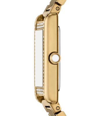 Women's Gold-Tone Stainless Steel Bracelet Watch 22mm