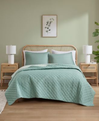 Caleb Reversible Quilt & Tote Sets